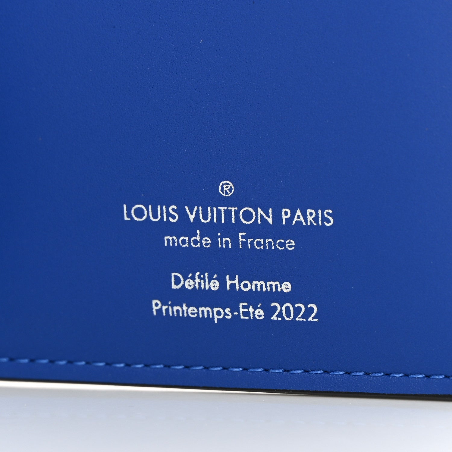 Louis Vuitton Taurillon Illusion Brazza Wallet Bleu Vert 6 of 9
