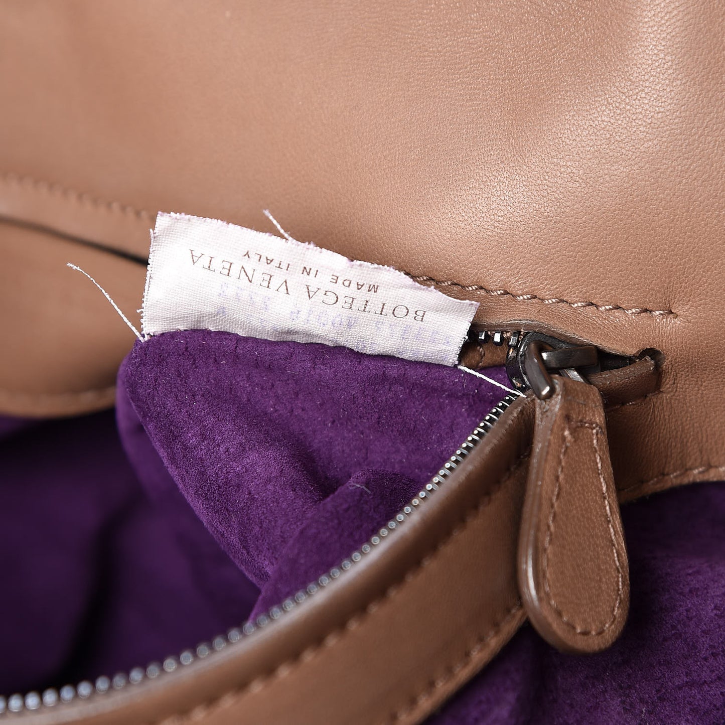 Nappa Intrecciato Milano Tote Toffee