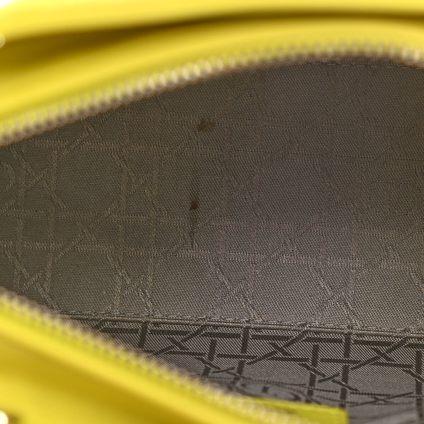 Lambskin Cannage Medium Lady Dior Vert Acid