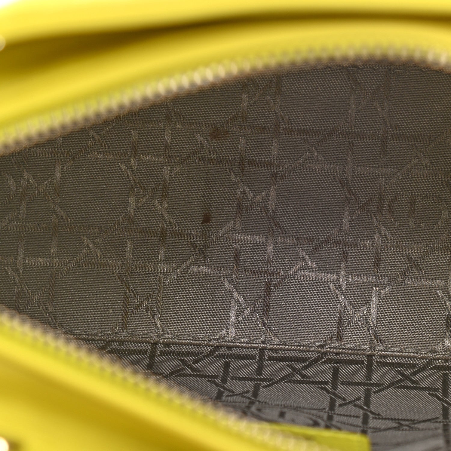 Christian Dior Lambskin Cannage Medium Lady Dior Vert Acid 14 of 18