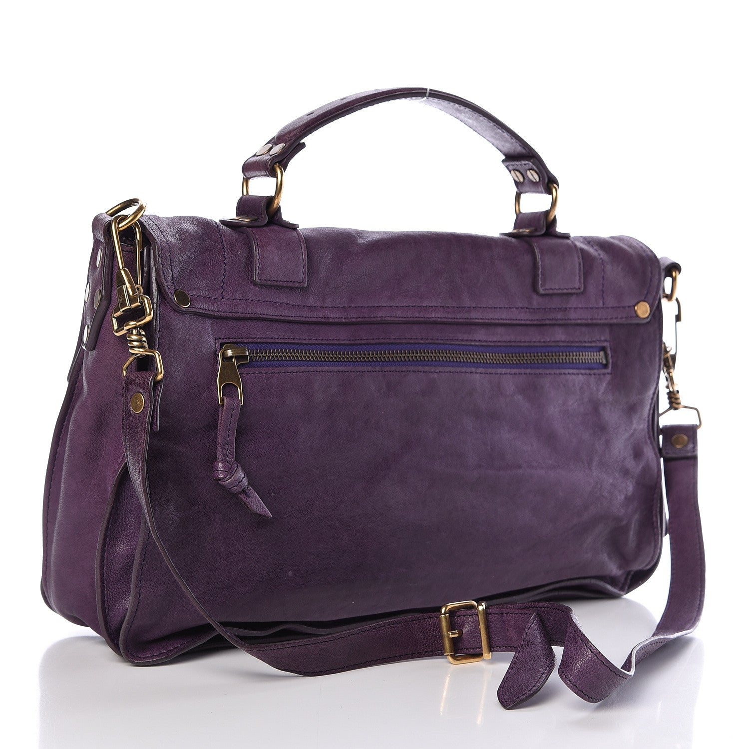 Proenza Schouler Lambskin Medium PS1 Satchel Veruca Salt 3 of 18