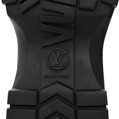 Louis Vuitton Glazed Calfskin Record Mary Jane 40 Black 8 of 9