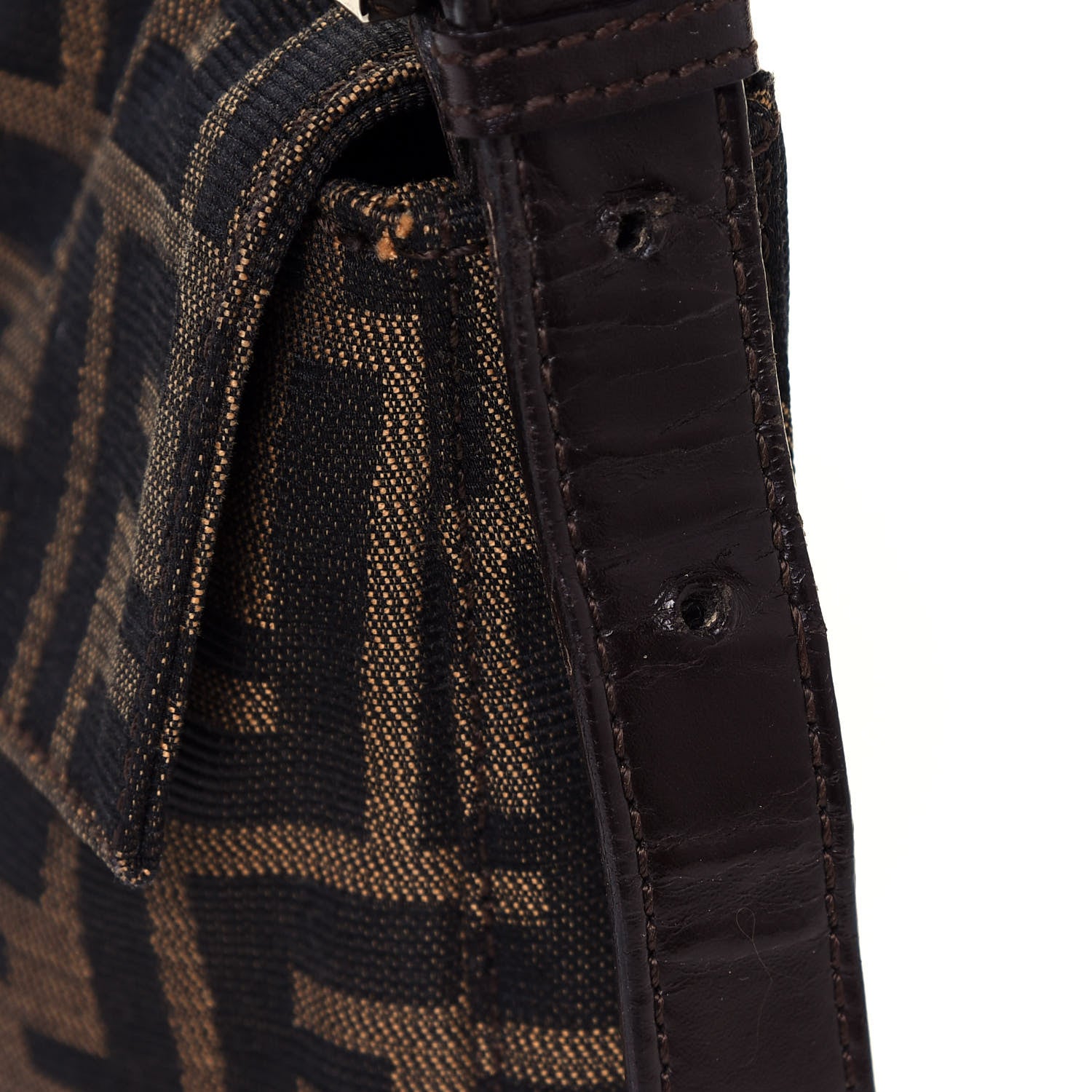 Fendi Zucca Baguette Tobacco 12 of 13