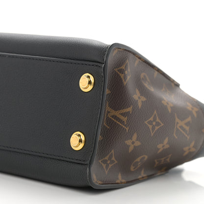 Louis Vuitton Calfskin Monogram On My Side PM Black 9 of 13