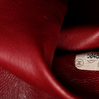 Chanel Caviar Quilted Medallion Tote Red 8 of 13