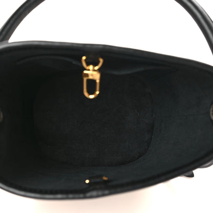 Louis Vuitton Raffia Petit Bucket Black 5 of 8