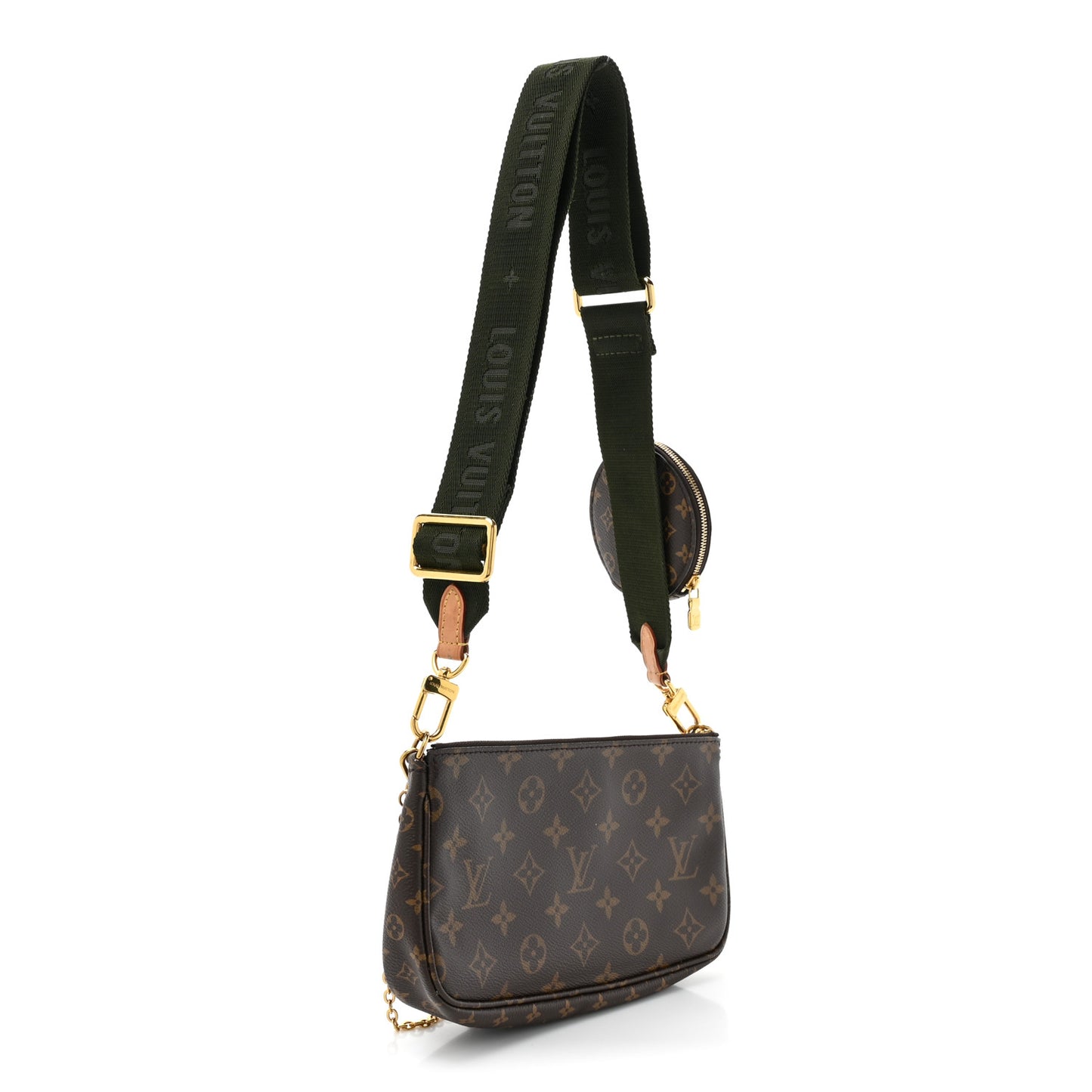 Monogram Multi Pochette Accessories Kaki