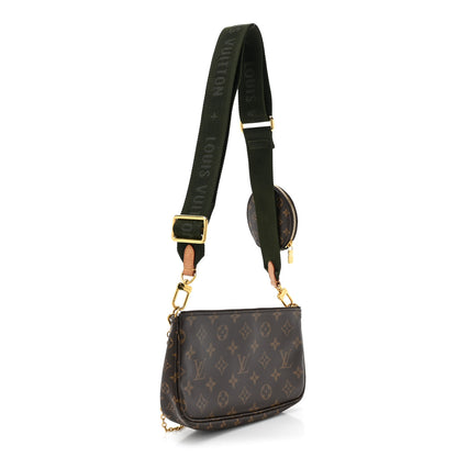Louis Vuitton Monogram Multi Pochette Accessories Kaki 3 of 14