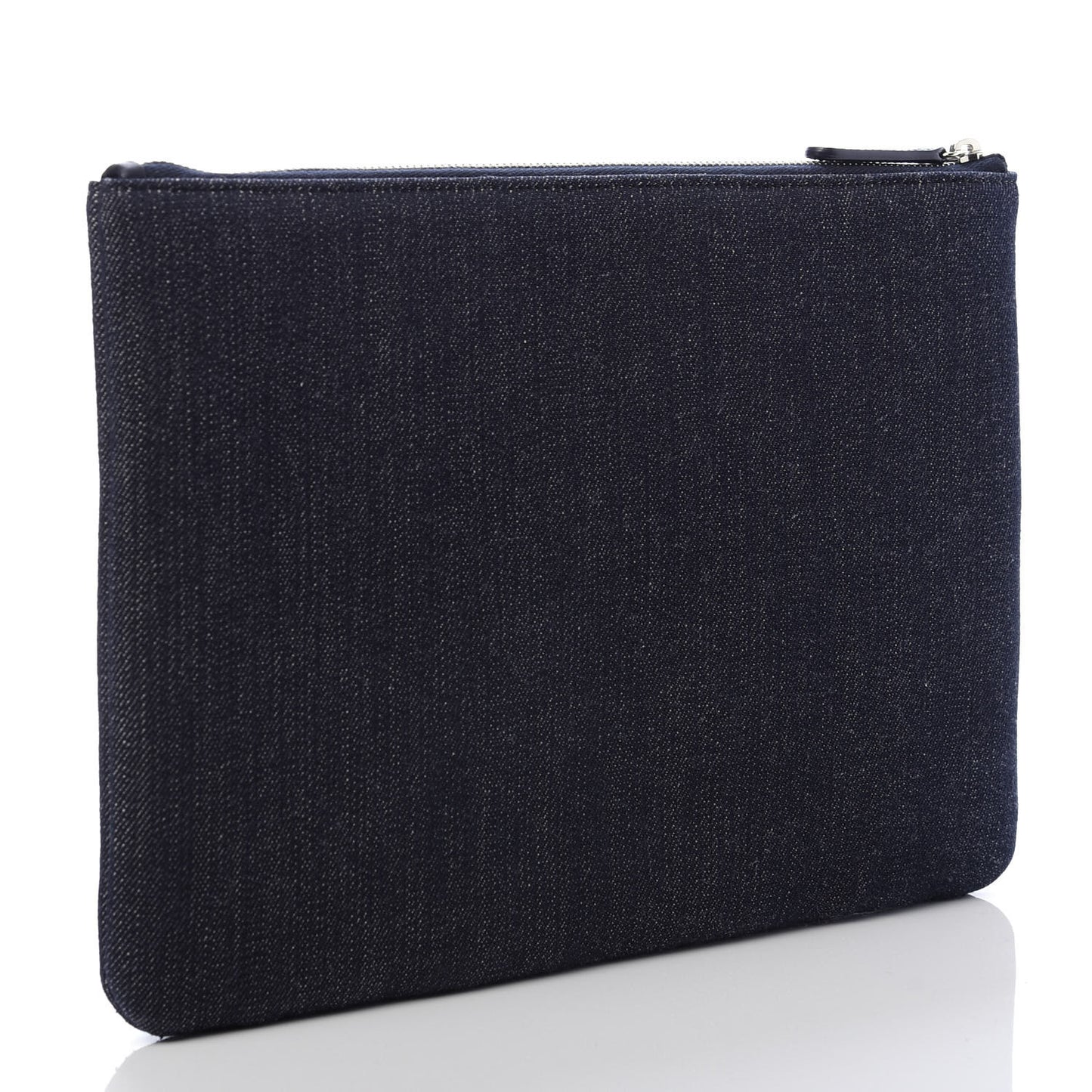 Denim Medium Deauville Pouch Dark Blue
