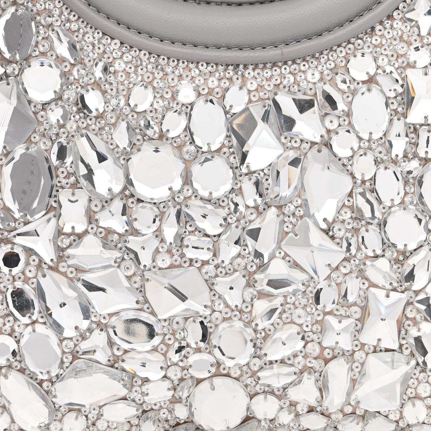 Crystal Mini Le Troisieme Shopping Bag
