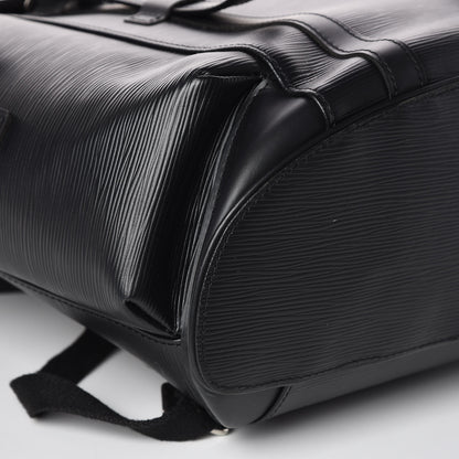Louis Vuitton Epi Christopher Backpack PM Black 5 of 12