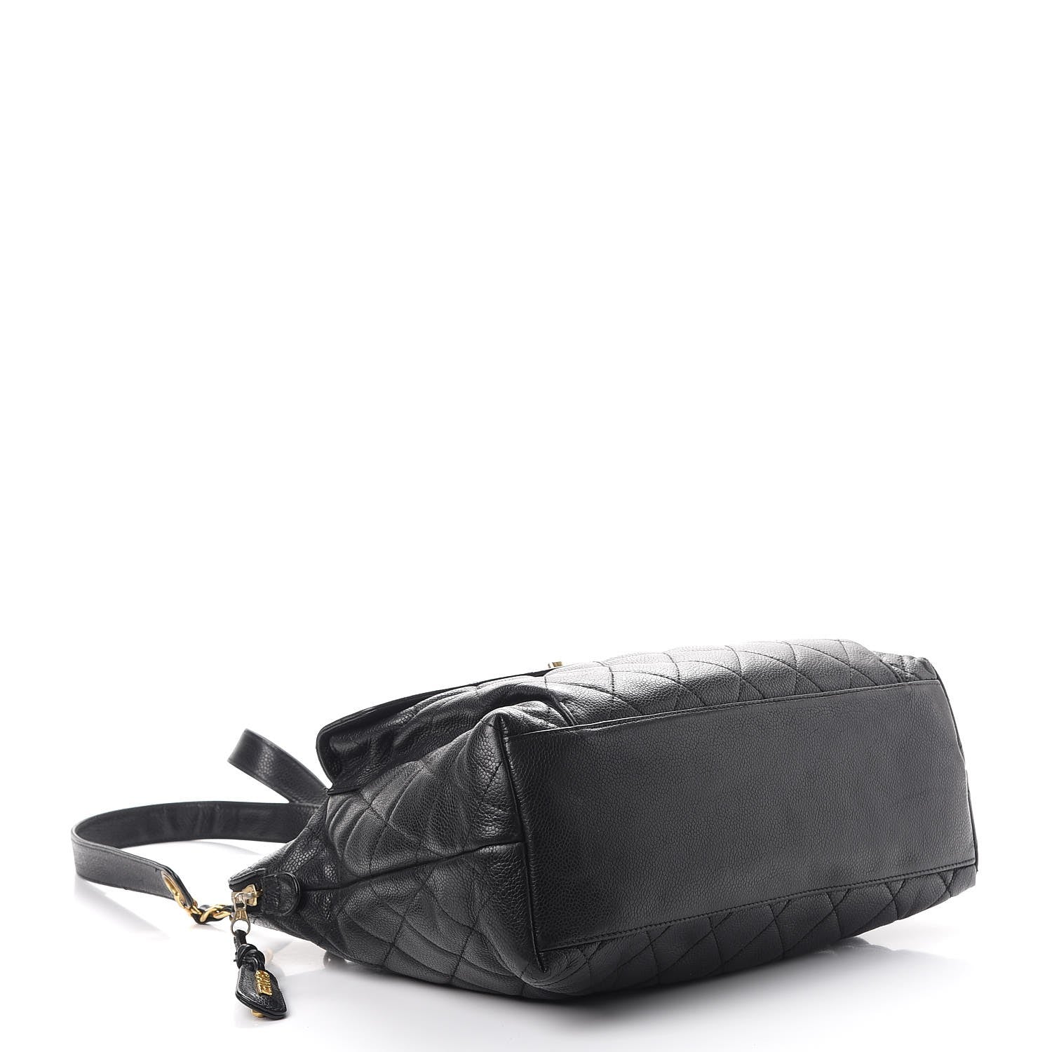 Chanel Caviar Quilted Flap Shoulder Bag Black 4 of 8