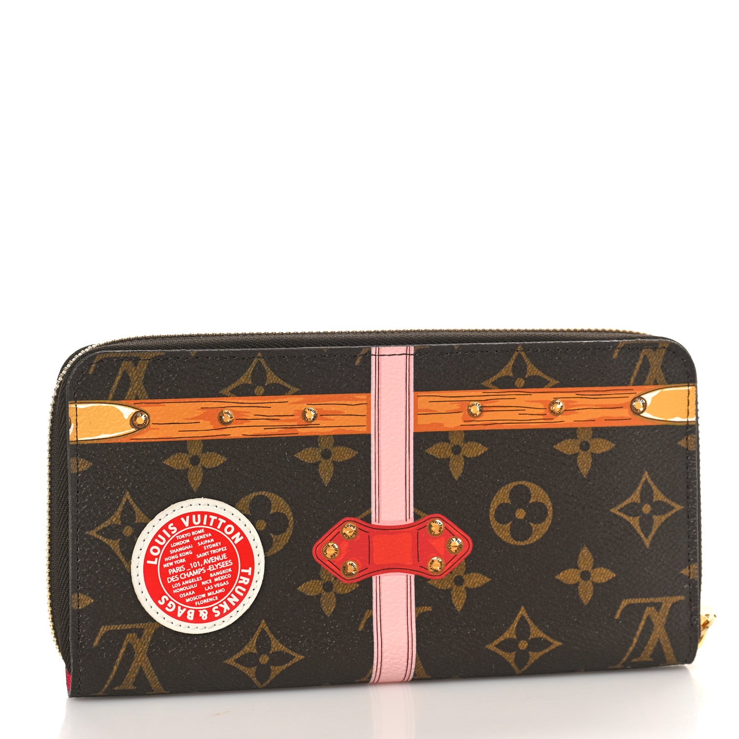 Louis Vuitton Monogram Summer Trunks Zippy Wallet 3 of 8