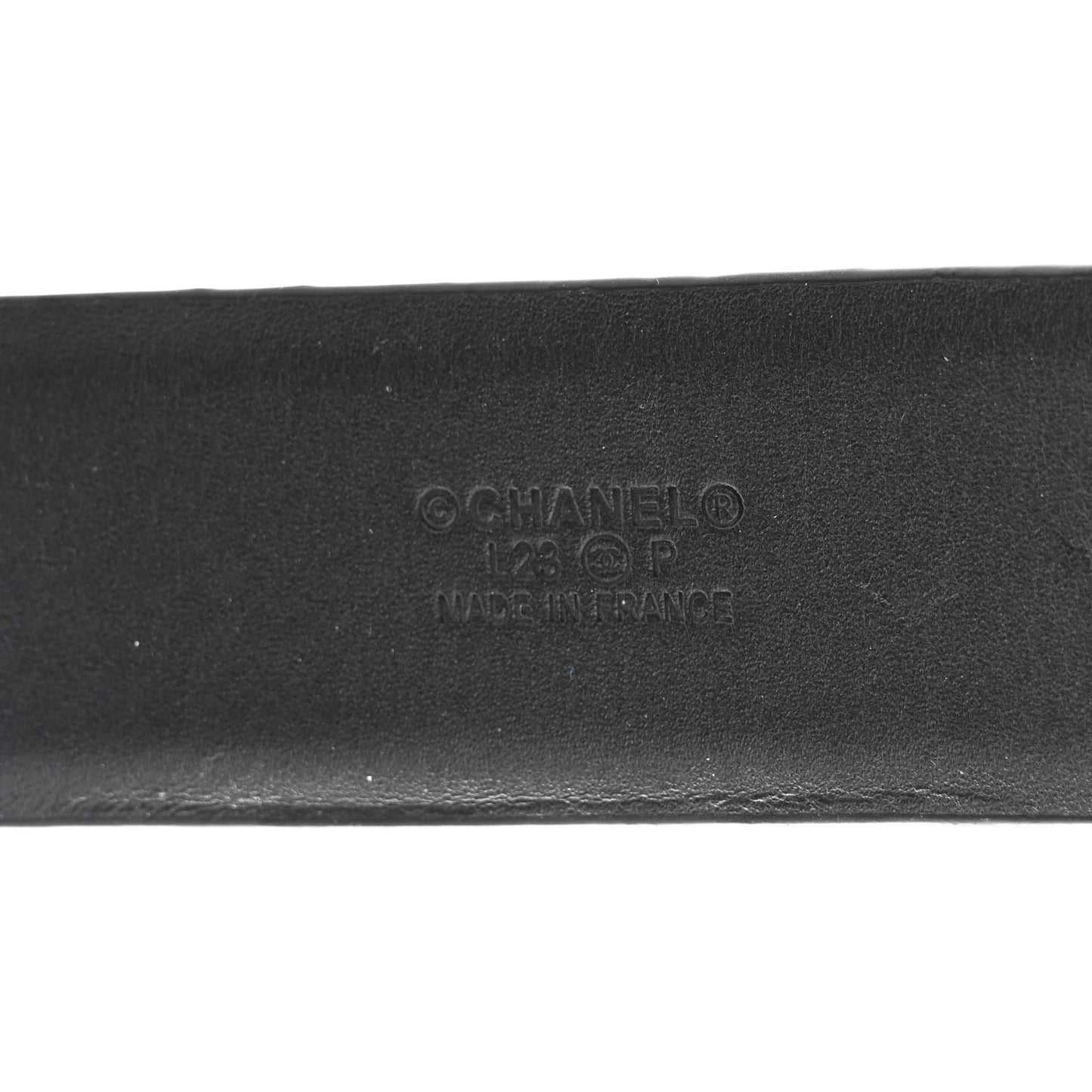 Calfskin CC Hearts Belt 90 36 Black