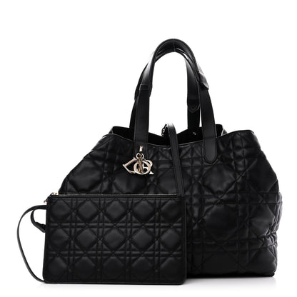 Christian Dior Calfskin Macrocannage Large Toujours Black 1 of 11