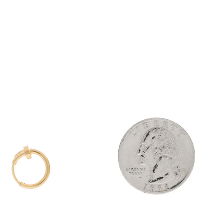 Cartier 18K Yellow Gold Juste Un Clou Single Hoop Earring 2 of 4