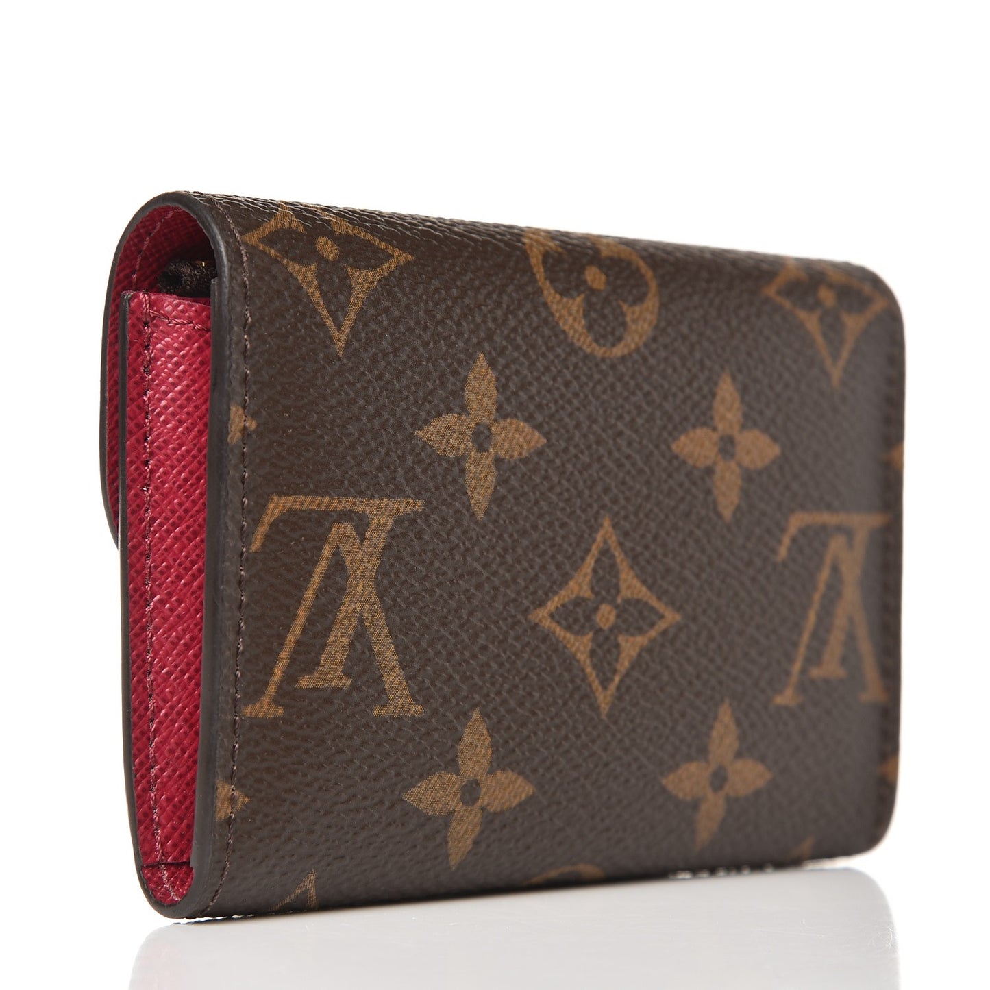 Monogram Rosalie Coin Purse Fuchsia
