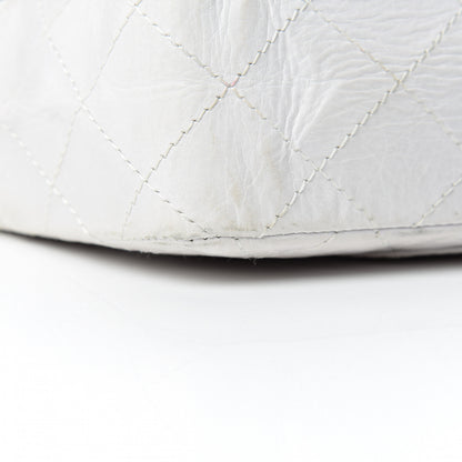 Chanel Aged Calfskin 50th Anniversary 2.55 Reissue 227 White 9 of 19