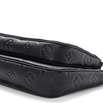 Louis Vuitton Empreinte Monogram Giant Multi Pochette Accessories Black 7 of 8