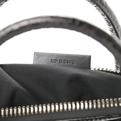Givenchy Calfskin Crocodile Embossed Small Antigona Black 7 of 10