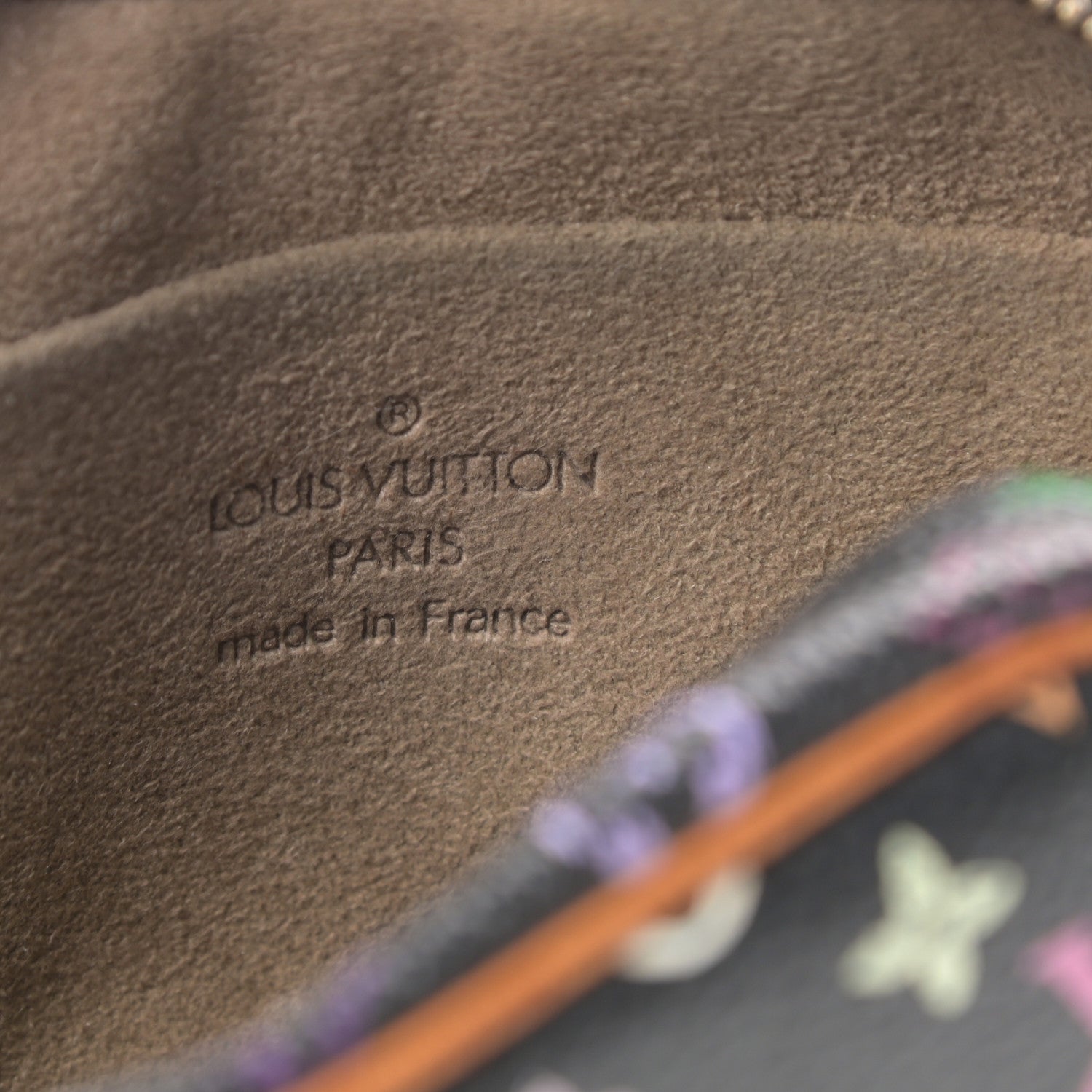 Louis Vuitton Monogram Multicolor Trousse Wapity Black 6 of 6