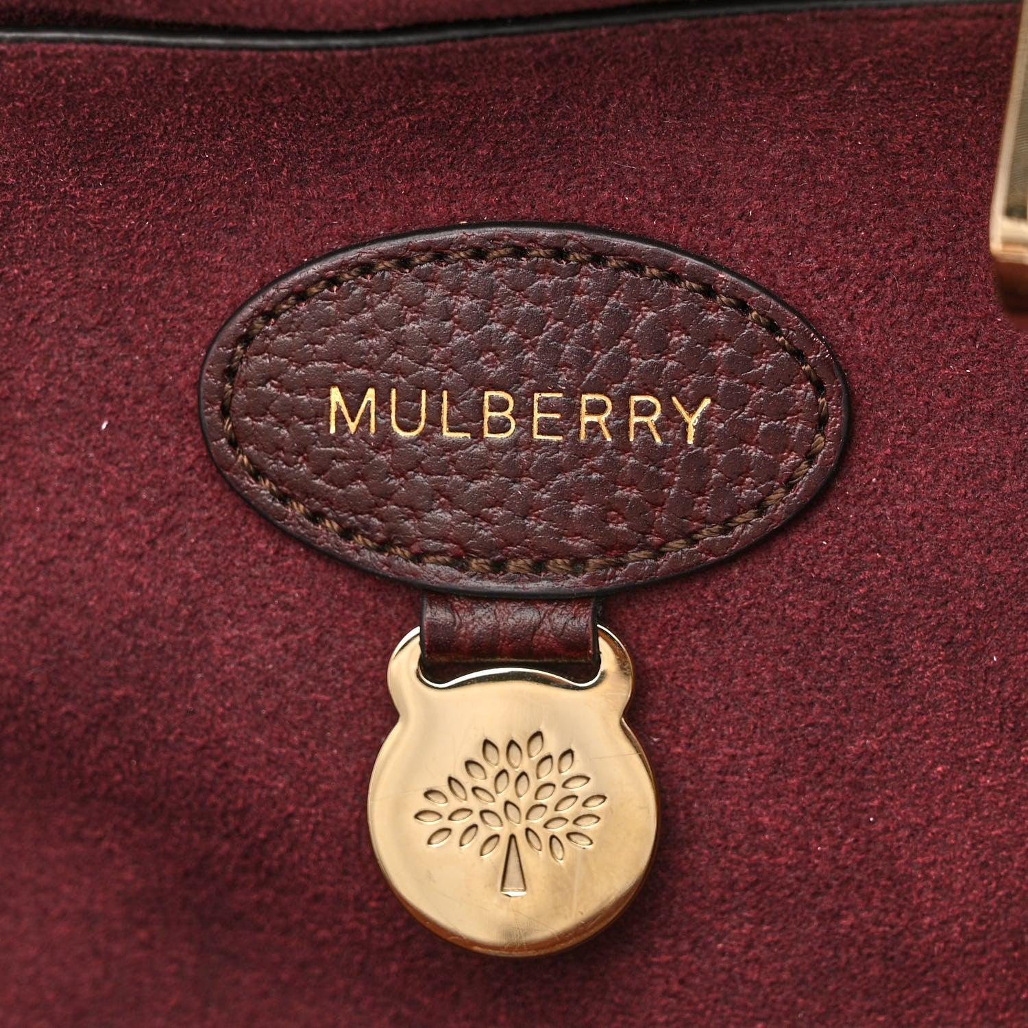 Mulberry Classic Grain Calfskin Bayswater Oxblood 6 of 12