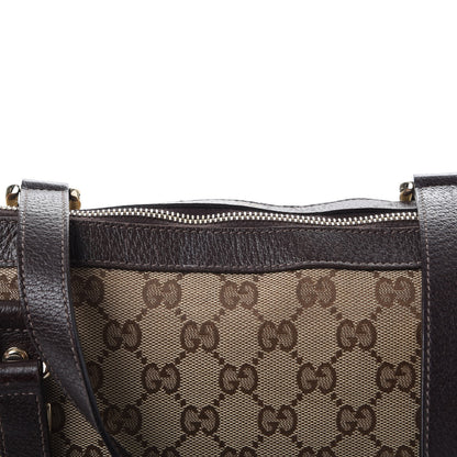 Gucci Monogram Medium Abbey Tote Brown 12 of 17
