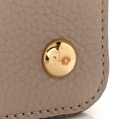 Louis Vuitton Taurillon Capucines MM Galet 10 of 11