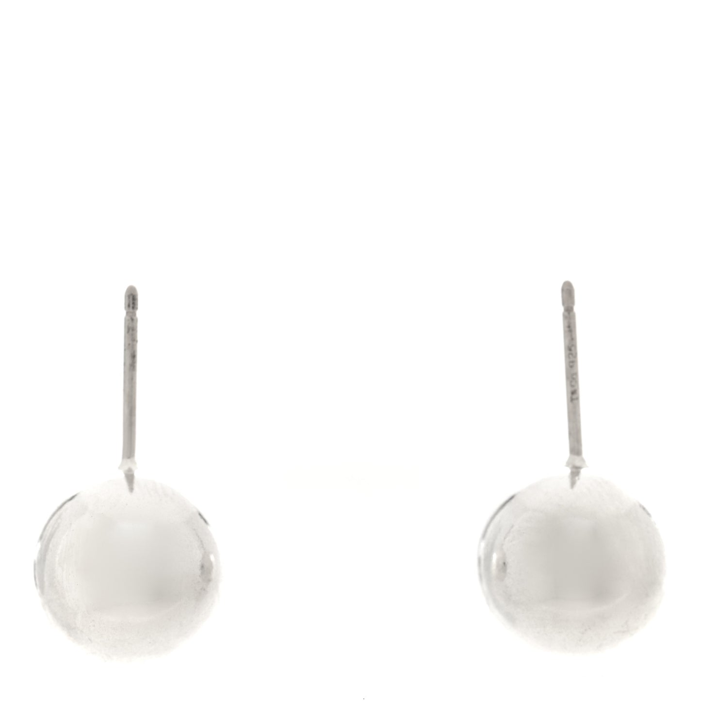 Sterling Silver 10mm HardWear Ball Earrings