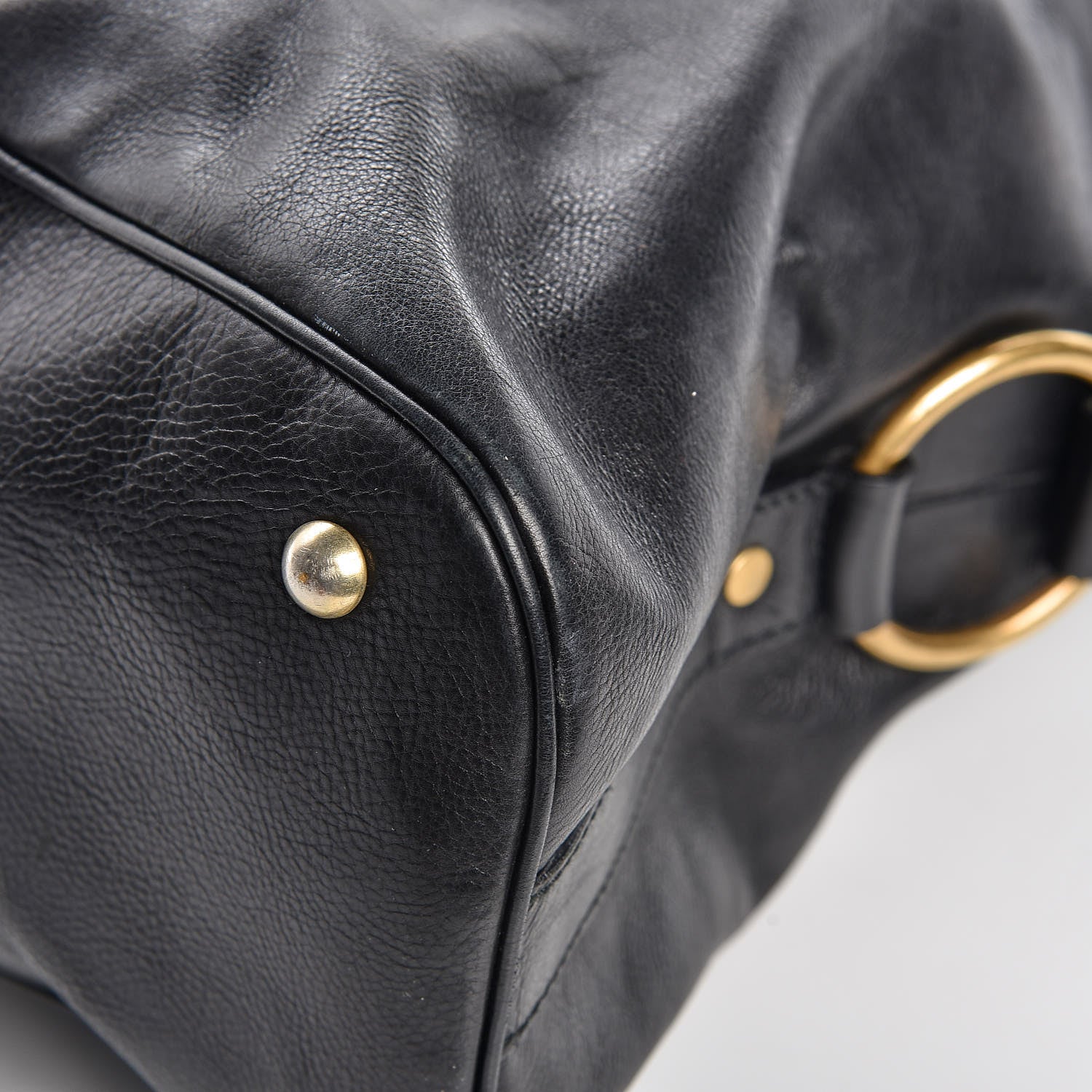 Saint Laurent Calfskin Oversized Muse Black 13 of 13