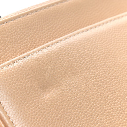 Chanel Caviar Sevruga Wallet on Chain WOC Beige 13 of 16