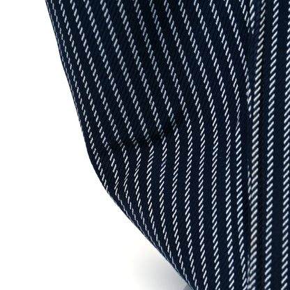 Celine Cotton Canvas Striped Medium Phantom Luggage Navy White 11 of 11