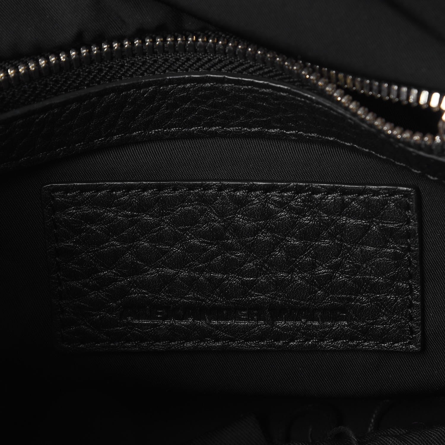 Alexander Wang Pebbled Lambskin Rockie Black Pale Gold Hardware 6 of 9