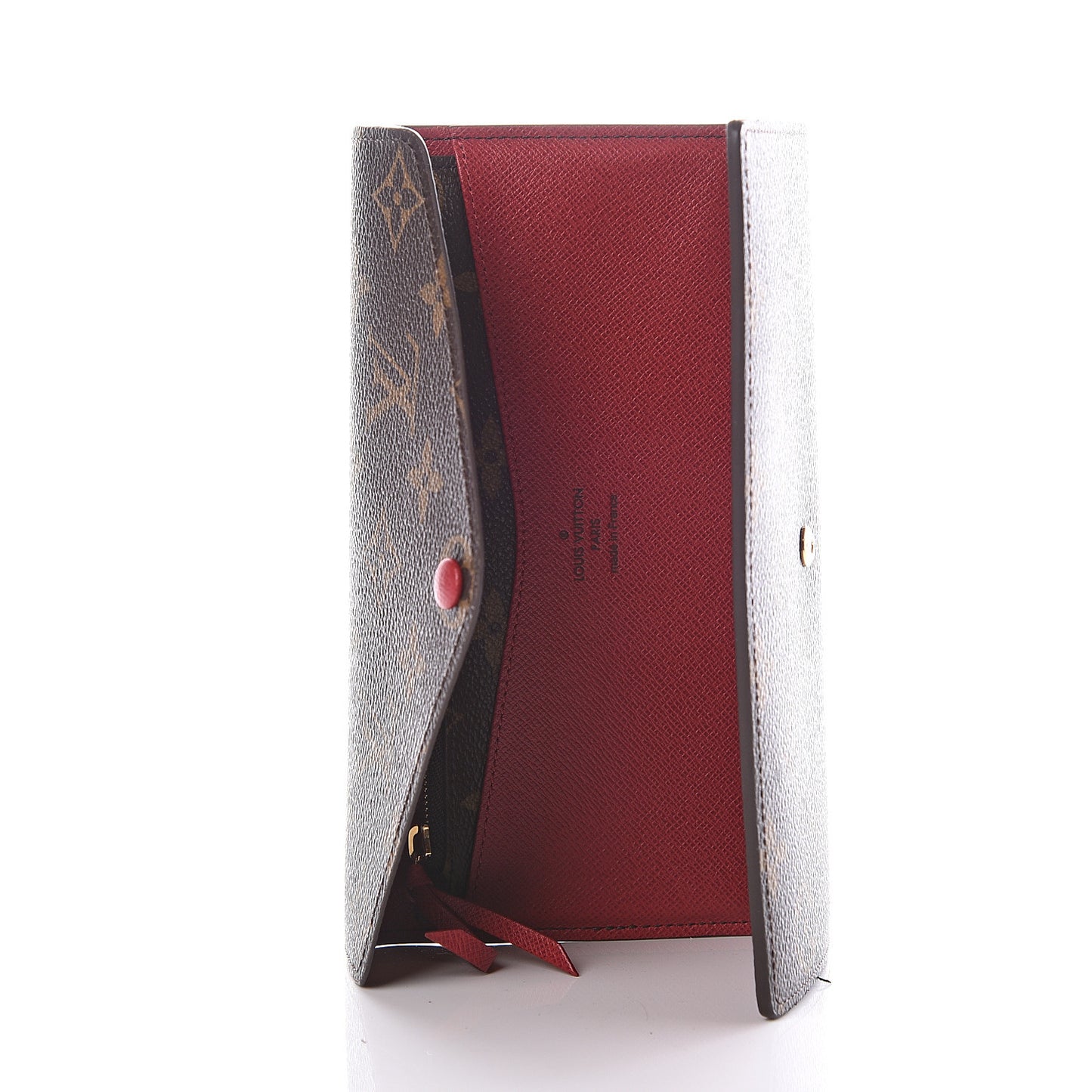 Monogram Josephine Wallet Red
