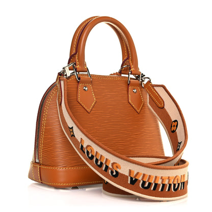 Louis Vuitton Epi Jacquard Alma BB Honey Gold 3 of 9