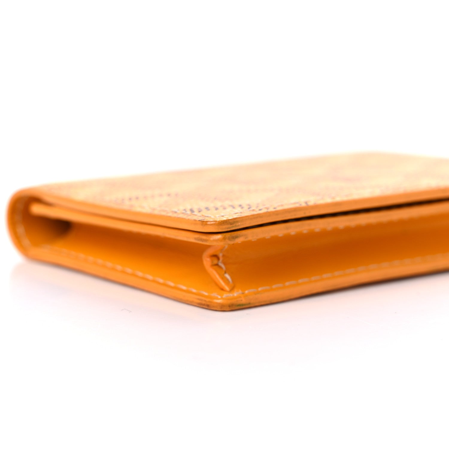 Goyard Goyardine Business Card Holder Yellow 8 of 9