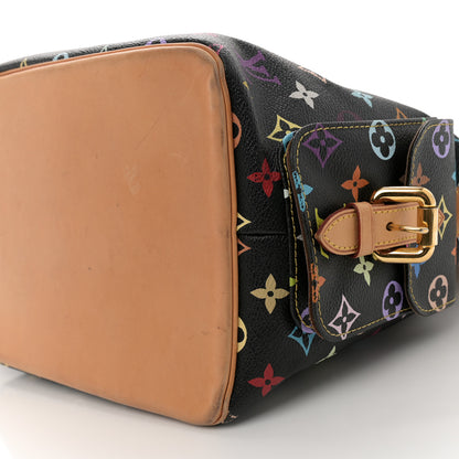 Louis Vuitton Monogram Multicolor Petit Noe Black 9 of 12