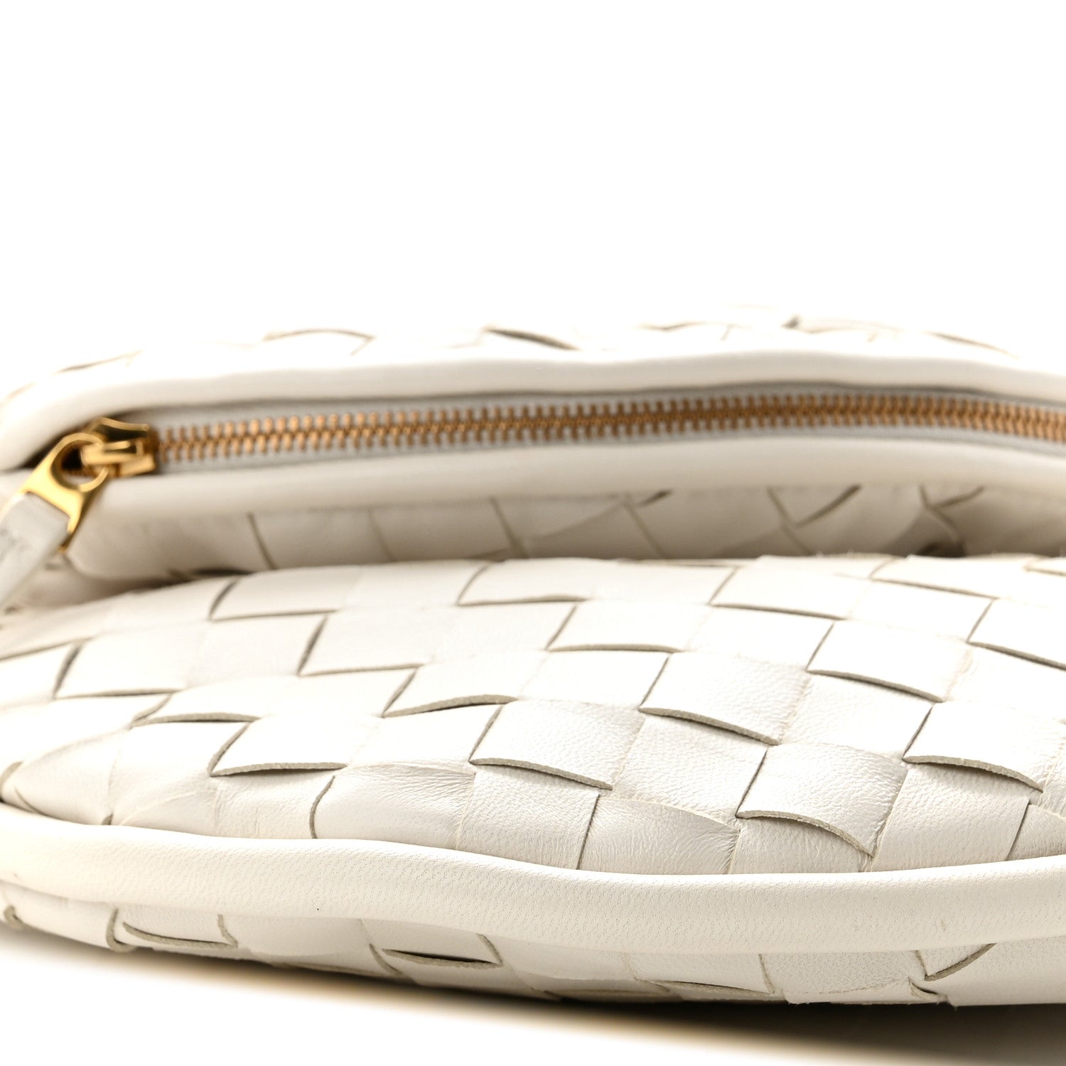 Bottega Veneta Nappa Intrecciato Small Gemelli White 9 of 10