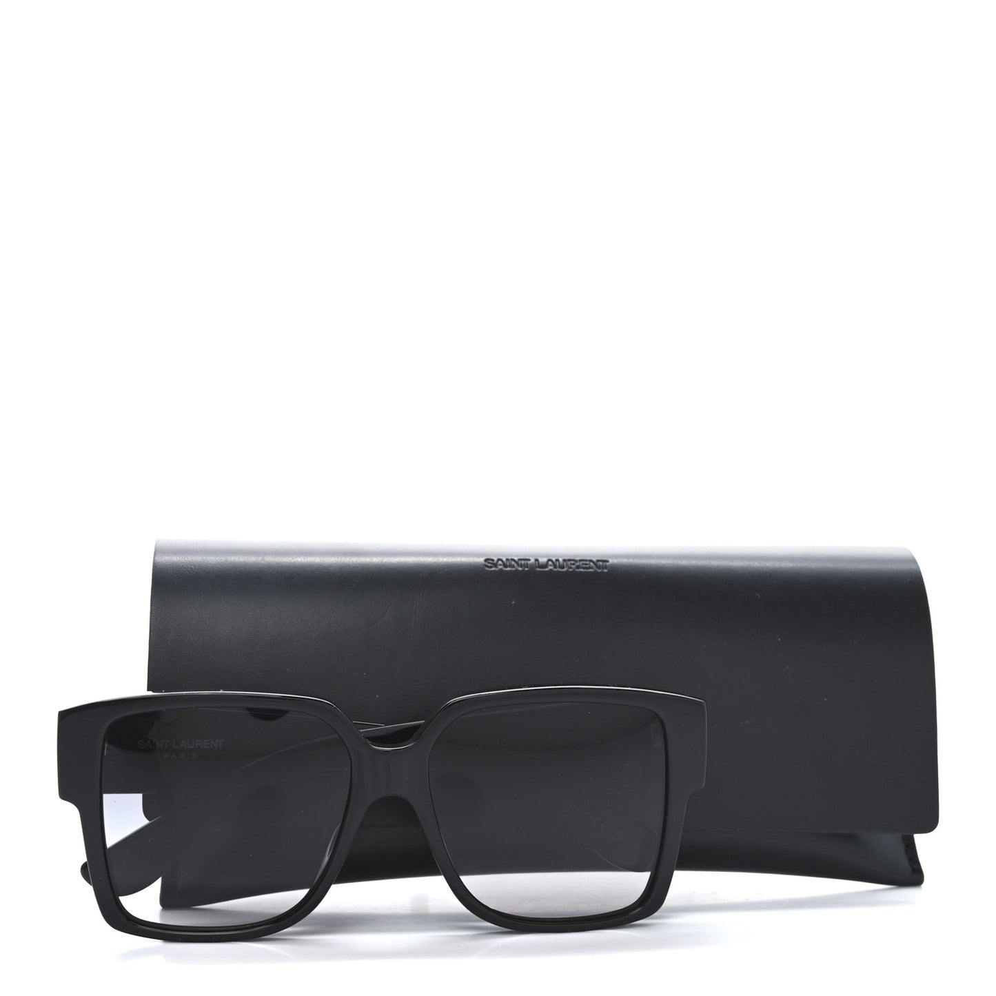 Acetate Square SLM9 002 Sunglasses Black