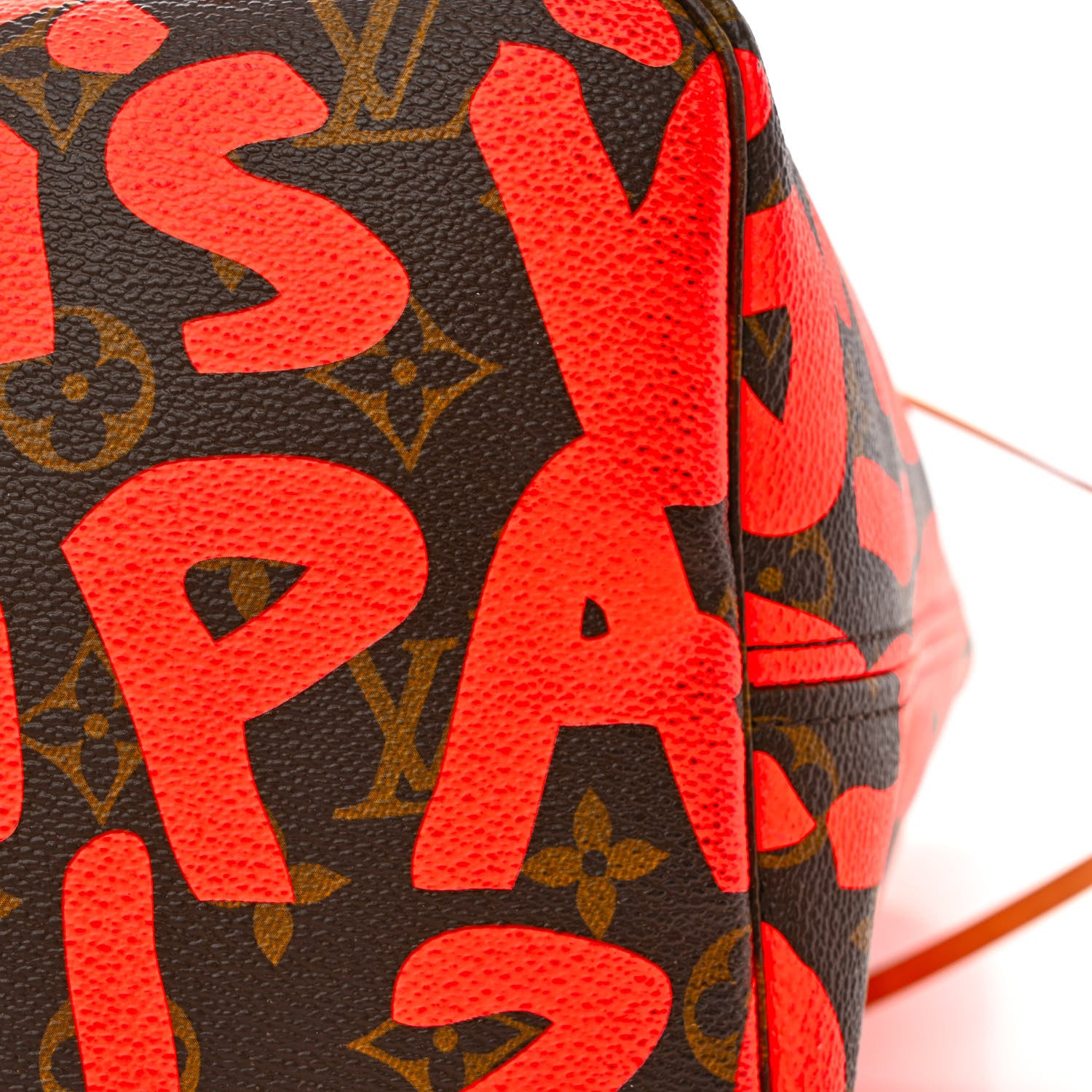 Louis Vuitton Monogram Graffiti Neverfull GM Orange 13 of 15