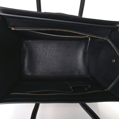Celine Satin Calfskin Mini Tri-Color Luggage Seashell 4 of 4