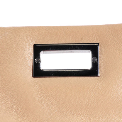 Chanel Glazed Crackled Calfskin Studded Mademoiselle Flap 11 of 11