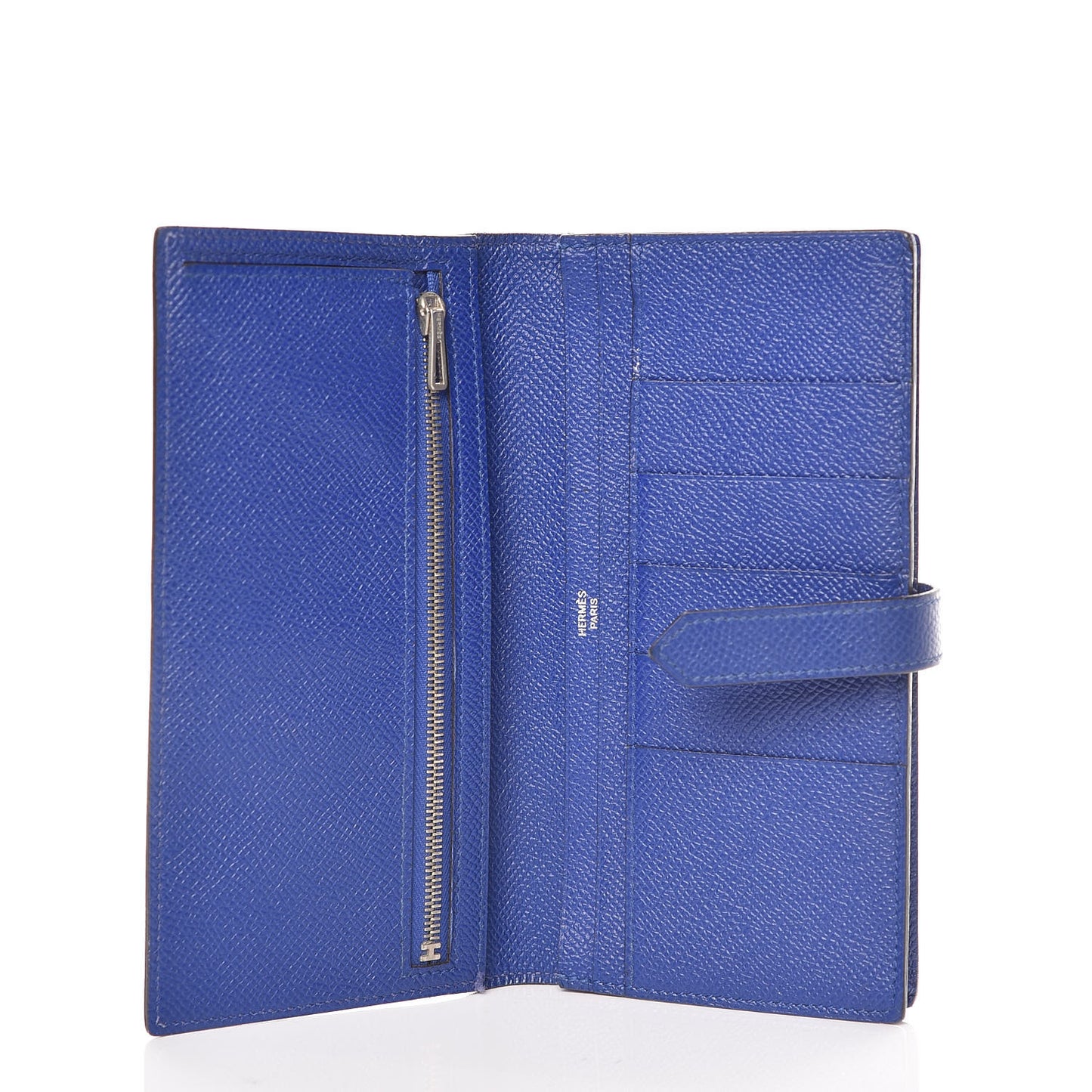 Epsom Bearn Gusset Wallet Bleu Electrique