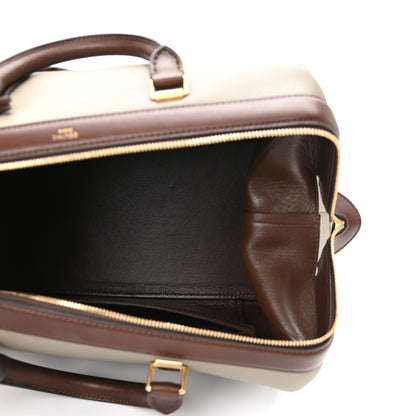Celine Satin Calfskin Long Frame Doctor Bag Taupe 4 of 9
