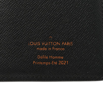 Louis Vuitton Monogram Embroidered Cartoon LV Friends Brazza Wallet 7 of 10