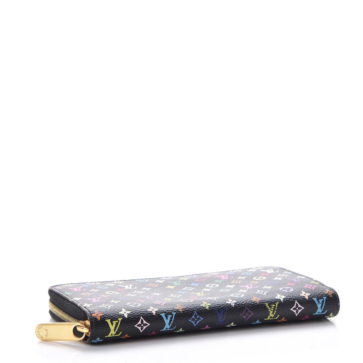 Monogram Multicolor Zippy Wallet Black Grenade