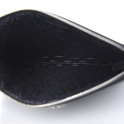 Chanel Lambskin Quilted Medium Boy Cosmetic Case Black 5 of 8