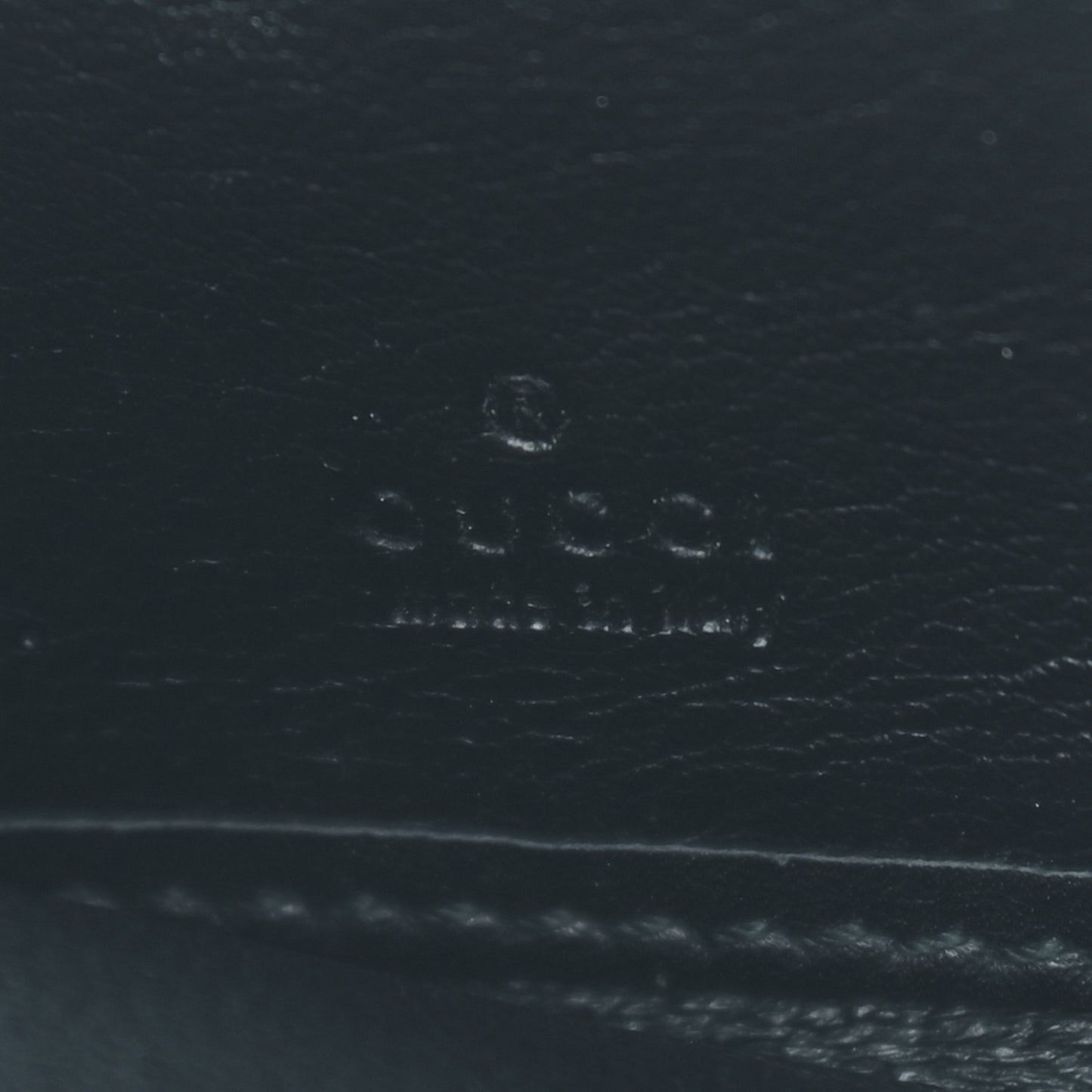 Guccissima Twins Zip Around Wallet Black