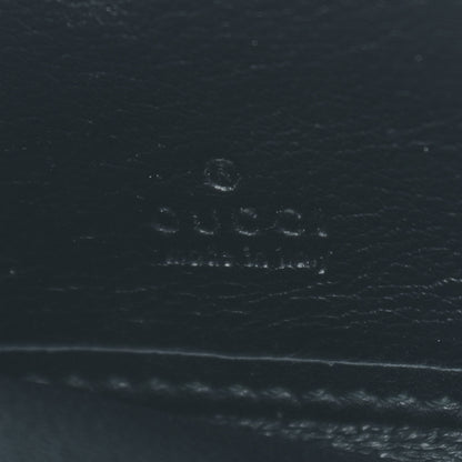 Gucci Guccissima Twins Zip Around Wallet Black 6 of 8