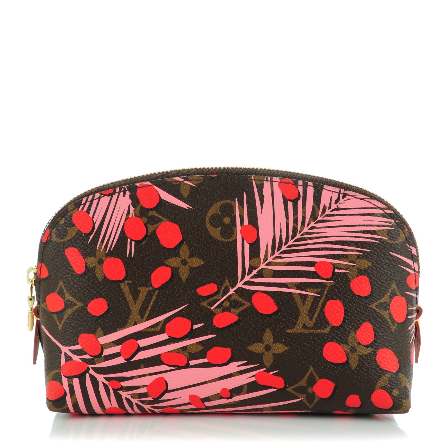 Louis Vuitton Monogram Jungle Dots Cosmetic Pouch Sugar Pink Poppy 1 of 7